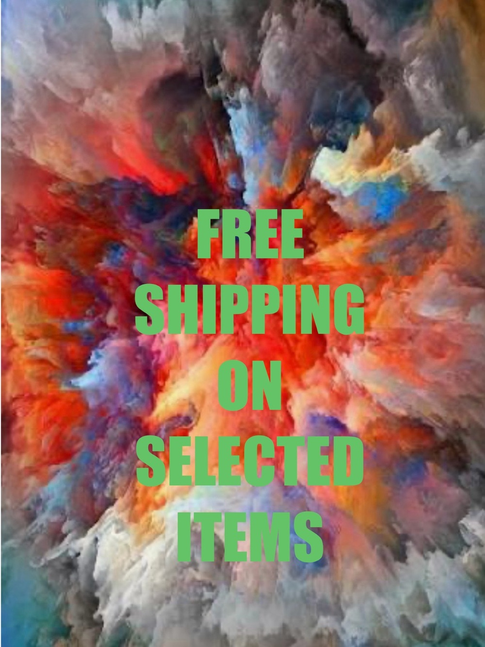 FREE SHIPPING ON SELECTED ITEMS